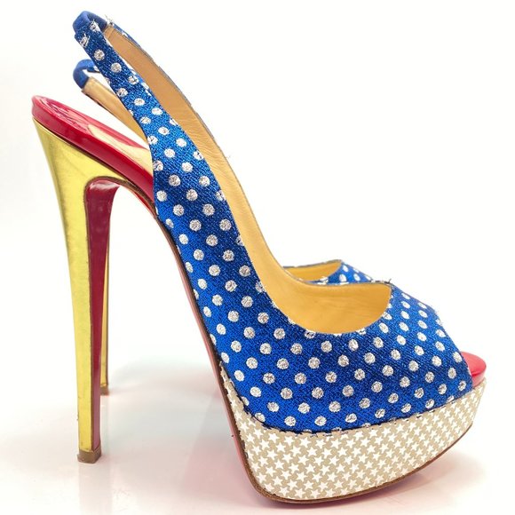 Christian Louboutin Shoes - 🌷❤️‍🔥SPRING SALE 🔥 FINAL PRICE🌷💥Christian Louboutin Lady Peep 150 Sling 36